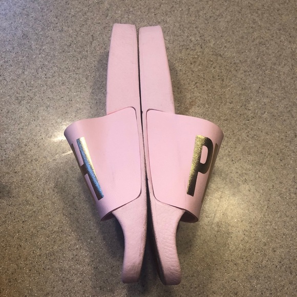 The White Brand BEACH PLEASE Flip Flop Slides 39 - Picture 4 of 7